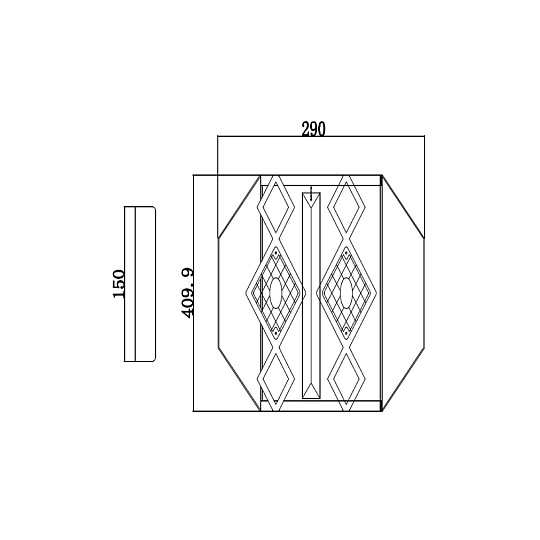 Бра Vele Luce Buzzati VL2181W02 Фото № 3