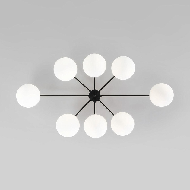 Потолочная люстра Eurosvet Opaline 70220/8 черный Фото № 4