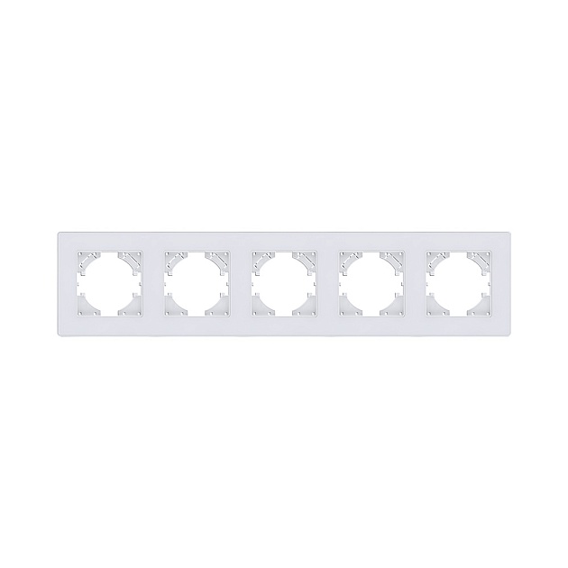 Рамка 5-постовая, белый Kollinger Eleganz Acryl EA5WH Фото № 1