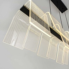 Подвесной cветильник LED4U L7709-970 BK 5