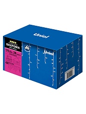 Уличная светодиодная гирлянда Uniel бахрома 220V теплый белый ULD-B4806-175/TWK Warm White IP67 UL-00005278 2