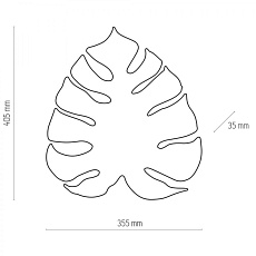 Настенный светильник TK Lighting 1354 Monstera White 1