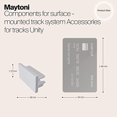 Заглушка Maytoni Track TRA001EC-11W 1