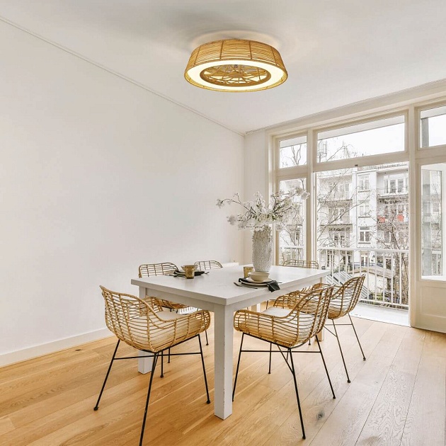 Потолочная светодиодная люстра-вентилятор Mantra INDONESIA 7810 Фото № 3