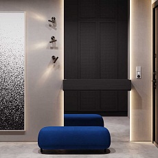 Клавиши для выключателя/переключателя двухклавишного с подсветкой, S70 (серый) Voltum VLS000416 3