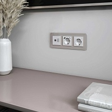 Рамка Werkel Elite на 3 поста дымчатый W0032417 4690389180750 1