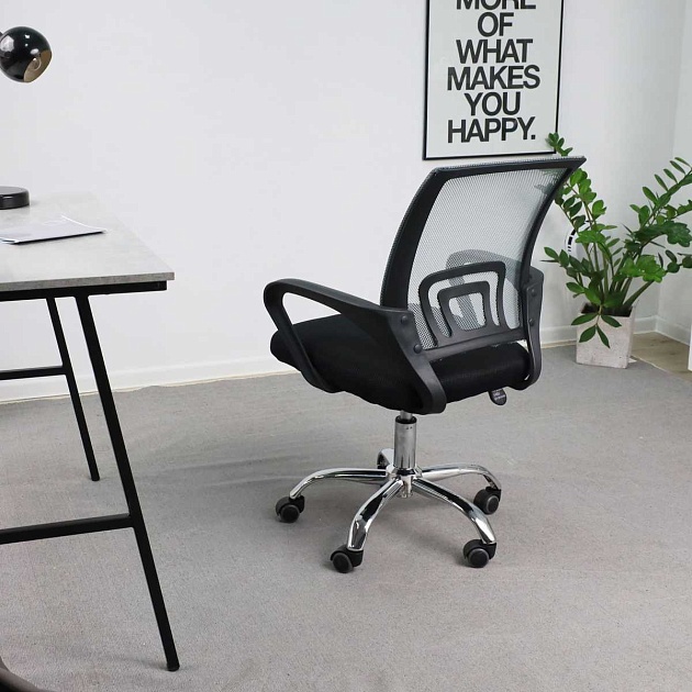 Офисное кресло AksHome Ricci серый, сетка 80014 Фото № 9