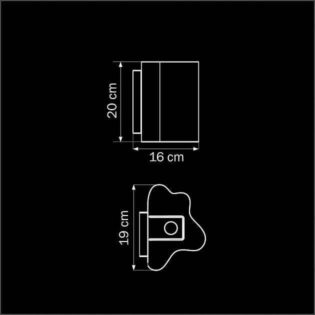 Настенный светильник Lightstar Nubi 802610 изображение 2 Настенный светильник Lightstar Nubi 802610 Фото № 2
