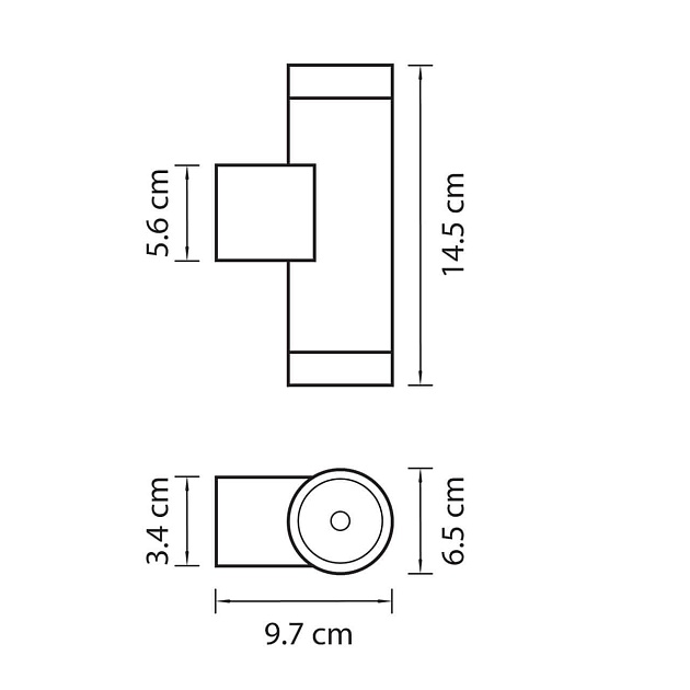 Уличный настенный светильник Lightstar Paro 351609 изображение 2 Уличный настенный светильник Lightstar Paro 351609 Фото № 2