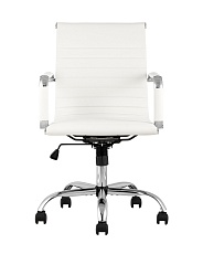 Офисное кресло TopChairs City S белое D-101 white 2