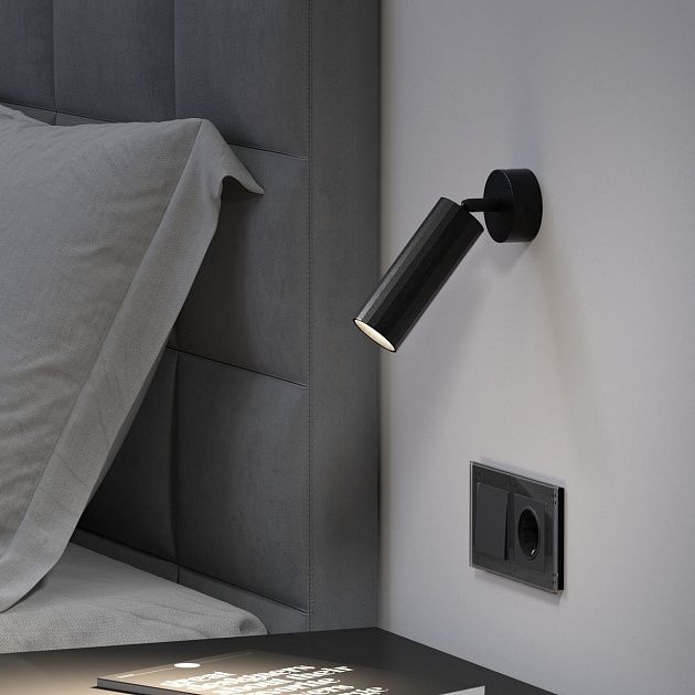 Светодиодный спот Eurosvet Arris 20098/1 Led черный изображение 4 Светодиодный спот Eurosvet Arris 20098/1 Led черный Фото № 4