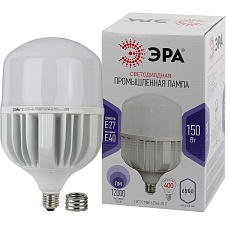 Лампа светодиодная сверхмощная ЭРА E27/E40 150W 6500K матовая LED POWER T160-150W-6500-E27/E40 Б0049106 3