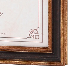 Фоторамка FA пластик Оптима тёмный орех 21х30 (15/300) Б0039868 1