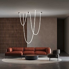 Встраиваемое крепление для круглого гибкого неона Full light черный Elektrostandard a070755 1