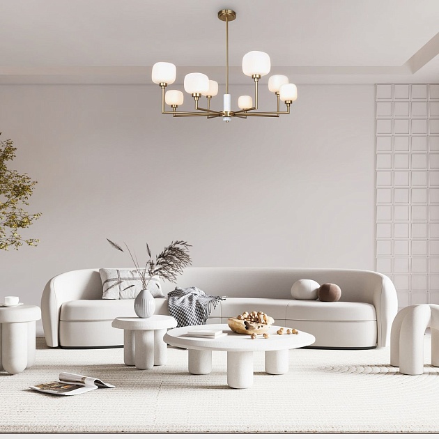 Подвесная люстра Freya Tender FR5373CL-08BS Фото № 10