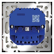 Розетка встраиваемая Voltum S70 с заземлением и защитными шторками, 16А, с USB, A+С, (сталь) VLS040505 5