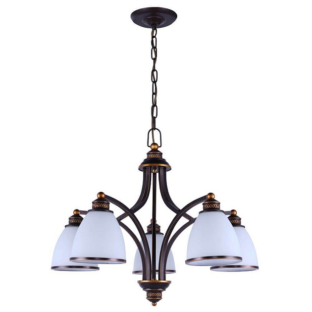 Подвесная люстра Arte Lamp Bonito A9518LM-5BA Фото № 1