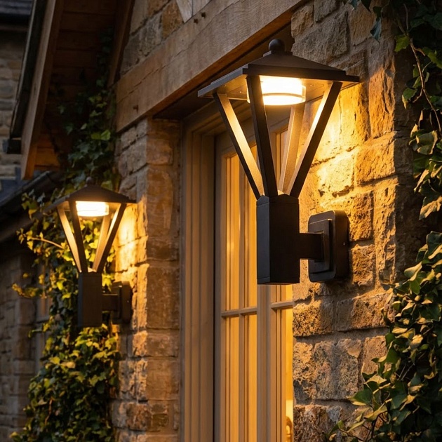 Уличный настенный светильник Citilux Genox CLU12W изображение 14 Уличный настенный светильник Citilux Genox CLU12W Фото № 14