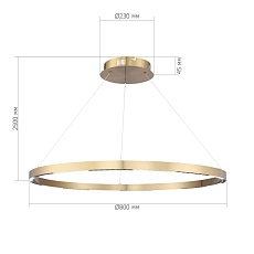Подвесной светильник ST LUCE SL6238.343.01 2