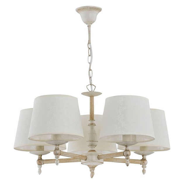 Подвесная люстра Adilux Roksana White 18535 Фото № 1