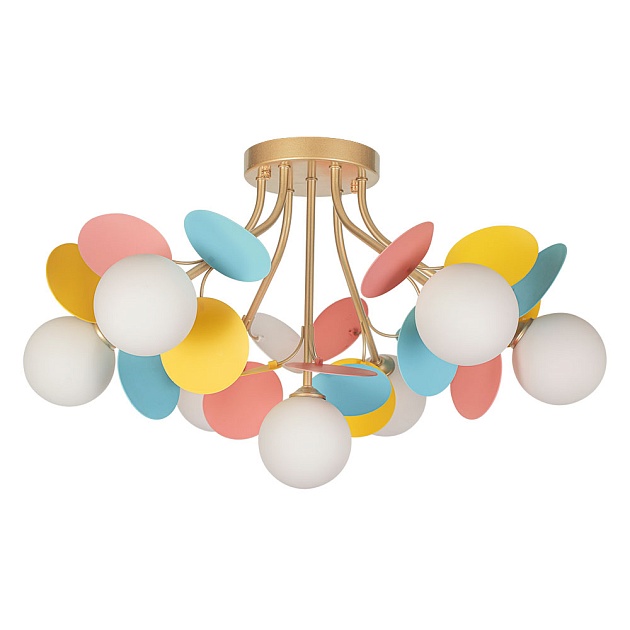 Потолочная люстра Arte Lamp PEACOCK A1369PL-7MD Фото № 1