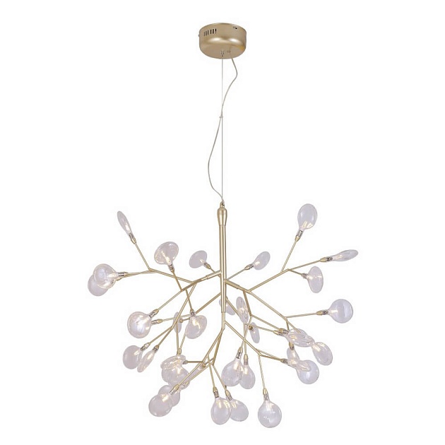 Подвесная люстра Crystal Lux Evita SP36 Gold/Transparent Фото № 1