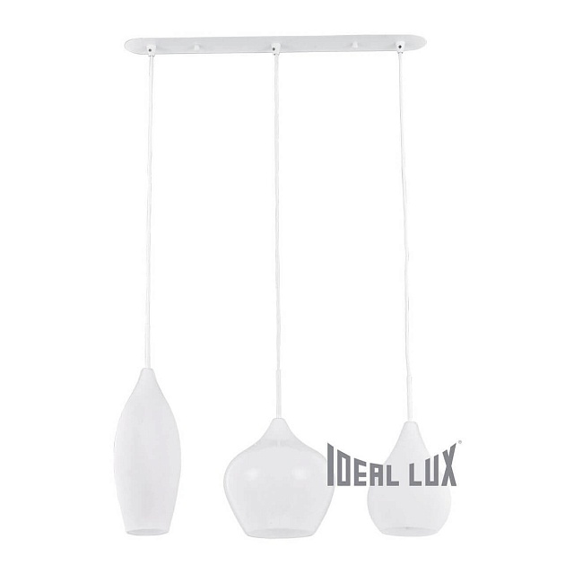 Подвесной светильник Ideal Lux Soft SP3 Bianco 111858 Фото № 1