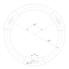 Потолочный светодиодный светильник Arlight SP-Rondo-R350-30W Day4000 034811 2