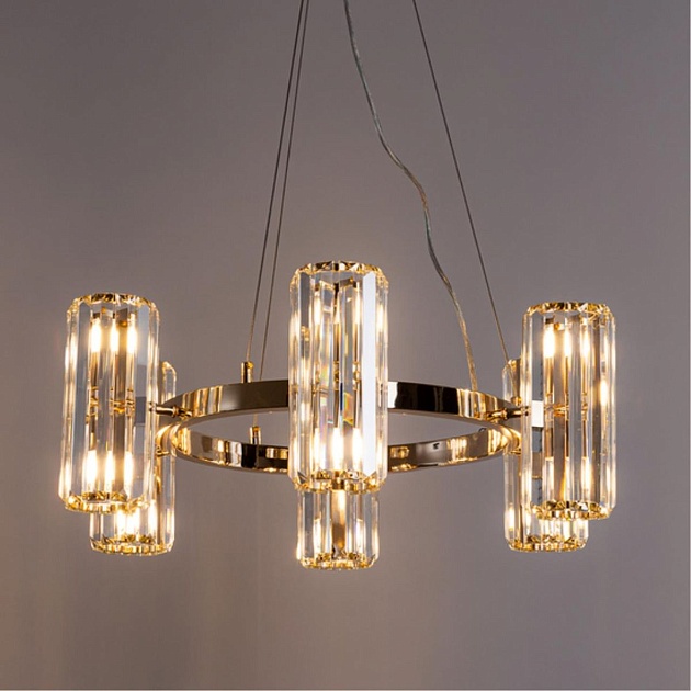 Подвесная люстра Arte Lamp Santorini A1049SP-12GO Фото № 4