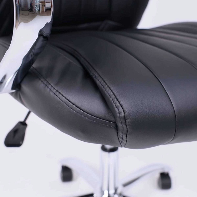 Кресло руководителя AksHome Mastif натуральная кожа, черный 95531 фото 8