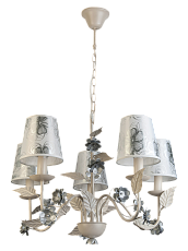 Подвесная люстра Toplight Madlyn TL5630D-05WH 3