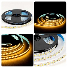 Светодиодная лента OGM 14,4W/m 180LED/m 2835SMD теплый белый 5M LSE-262 3
