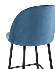 Барный стул Stool Group Марсель велюр пыльно-синий AV 408-H58-08(B) 5