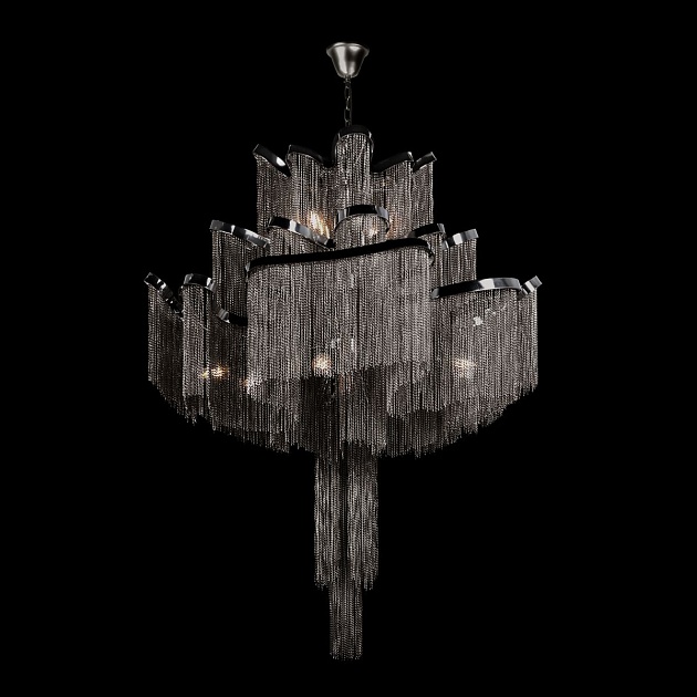 Подвесная люстра Loft IT Stream 10208/1000 Gunmetal изображение 4 Подвесная люстра Loft IT Stream 10208/1000 Gunmetal Фото № 4