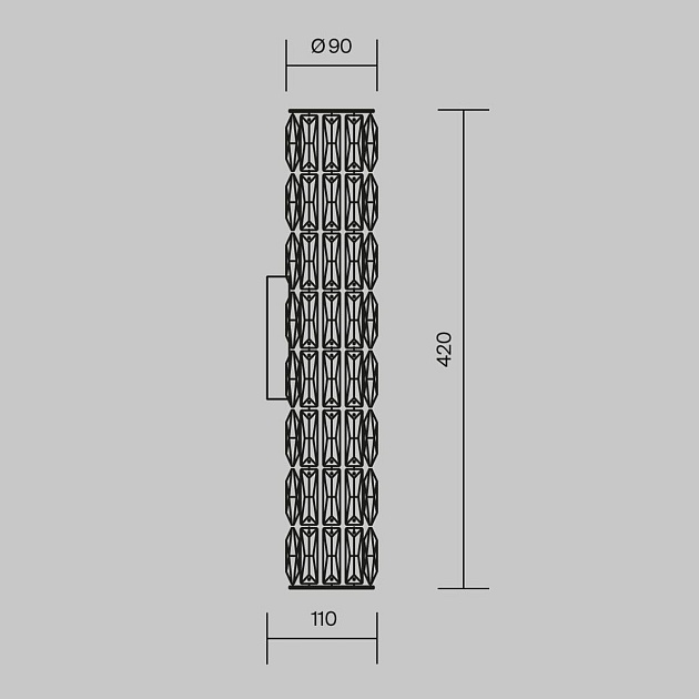 Бра Maytoni Talento DIA008WL-02CH Фото № 2