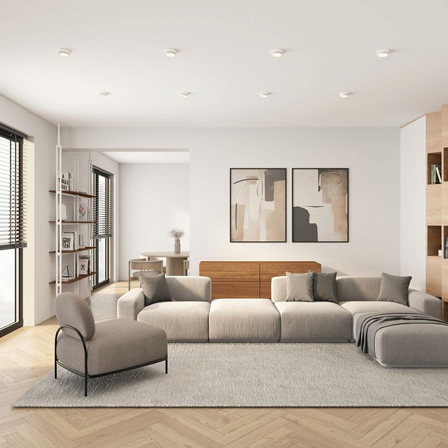 Встраиваемый светильник Denkirs Niko DK2100-WH изображение 5 Встраиваемый светильник Denkirs Niko DK2100-WH Фото № 5