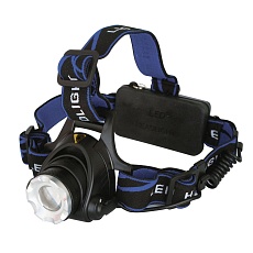 Налобный светодиодный фонарь Ultraflash Headlite аккумуляторный 100х80 260 лм E150 12188