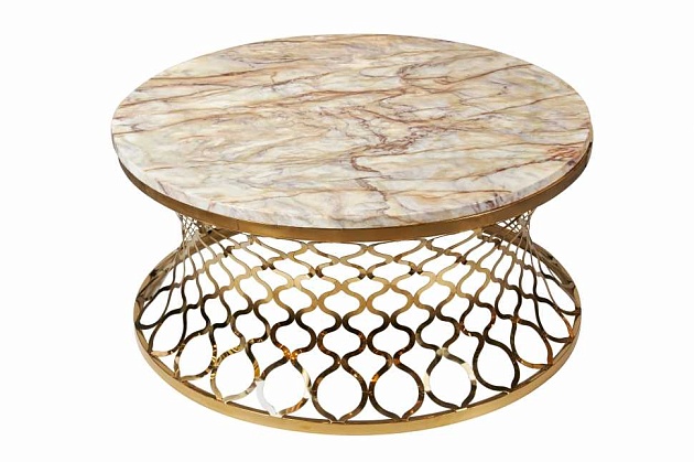 Журнальный столик ArtHomeDecor Manhattan ID-108A GL Фото № 1