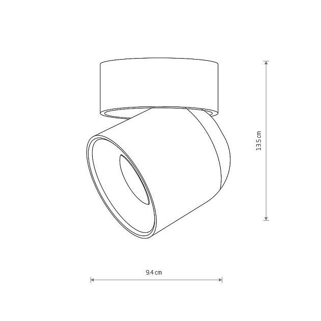 Настенно-потолочный светильник Nowodvorski Oscar Black 11346 Фото № 2