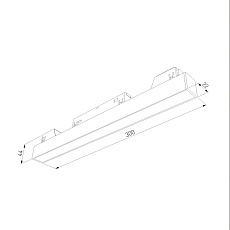 Трековый светодиодный светильник Elektrostandard Slim Magnetic 85000/01 a057188 1