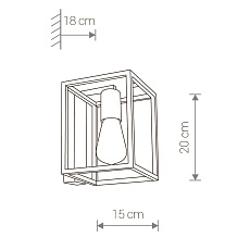 Бра Nowodvorski Crate 9046 1