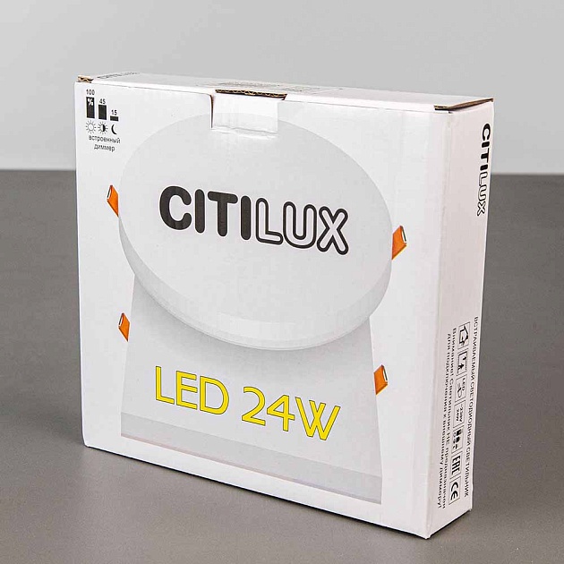 Встраиваемый светодиодный светильник Citilux Вега CLD52K24W фото 7