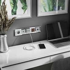 Рамка на 5 постов зеркальная Werkel W0051220 4690389158896 1