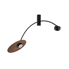 Потолочная люстра Nowodvorski Heft Dark Wood/Black 10356 3