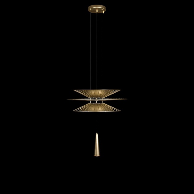 Подвесной светильник Loft IT Star 10141B/400 Gold Фото № 3