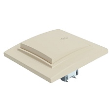 Переключатель одноклавишный Stekker Эрна слоновая кость PSW10-9005-02 39618 2