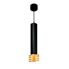 Подвесной светильник Elektrostandard DLN103 GU10 черный/золото a047750
