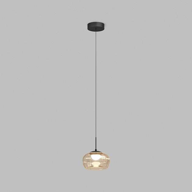 Подвесной светильник Denkirs Floa DK6741-BK+AM изображение 1 Подвесной светильник Denkirs Floa DK6741-BK+AM Фото № 1