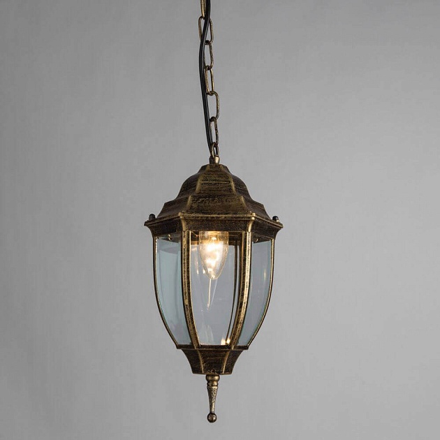 Уличный подвесной светильник Arte Lamp Pegasus A3151SO-1BN Фото № 3