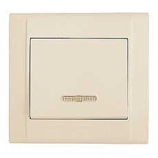 Выключатель проходн. с подсв. Makel Defne 42010025